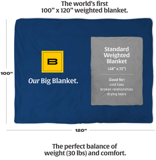 Illustration for article titled Big Blanket Co. Now Makes a Comically Large Weighted Blanket